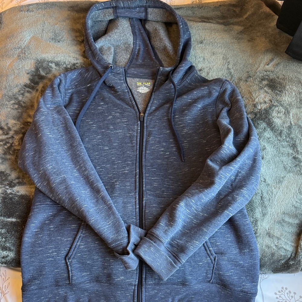 Women’s Blue Hoodie Sweater